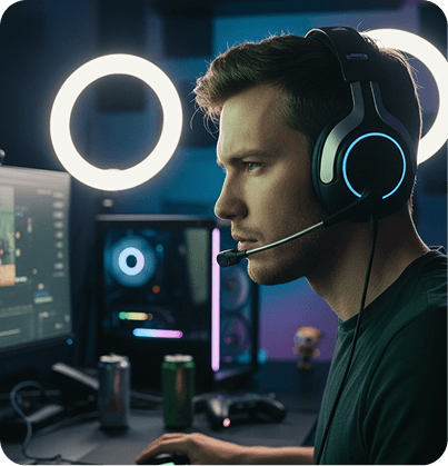 Content creator streaming